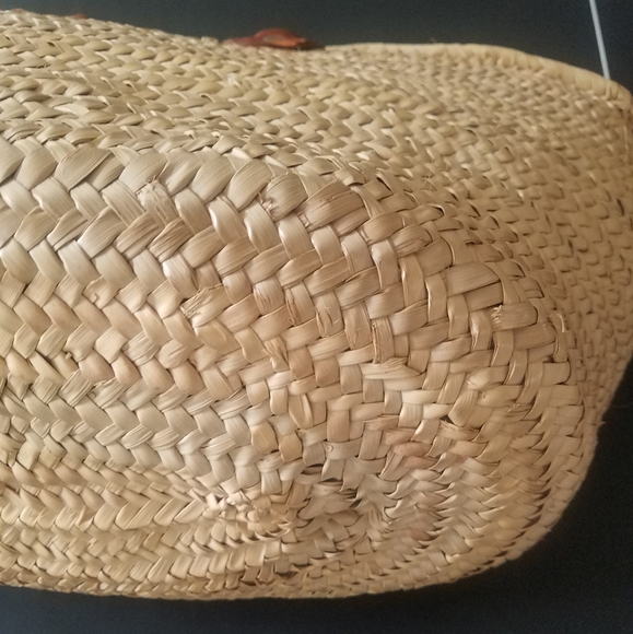 Straw Market Tote Beach Bag - Picture 2 of 6